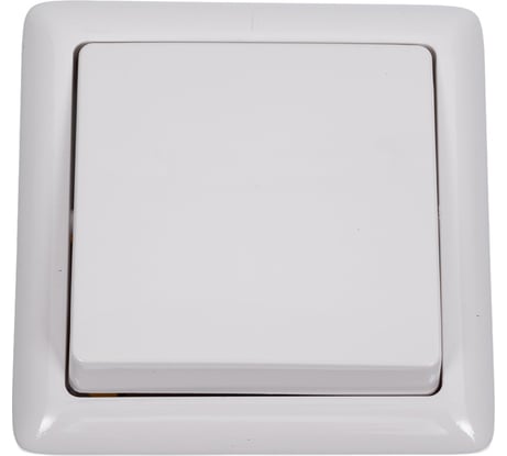 1-клавишный выключатель Systeme Electric ХИТ, О/У, 6А, 250В, белый VA16-131I-B