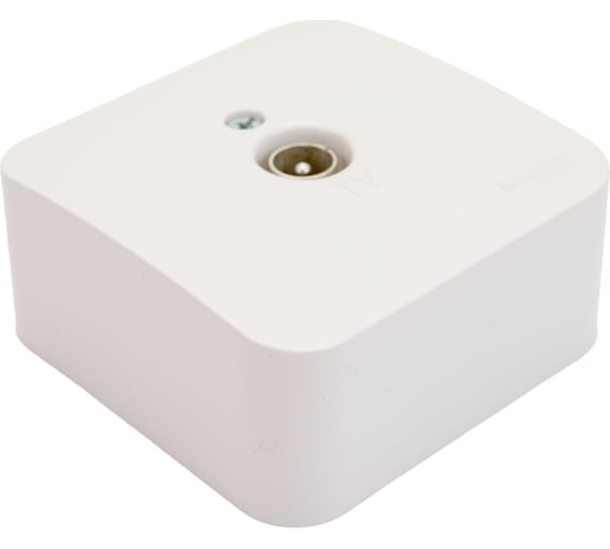 ТВ коннектор Systeme Electric BLANCA, О/У, белый BLNTA000011