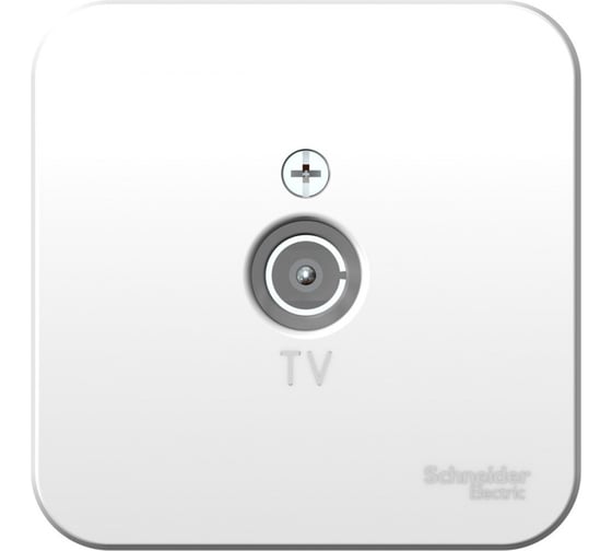 ТВ коннектор Systeme Electric BLANCA, О/У, белый BLNTA000011 1