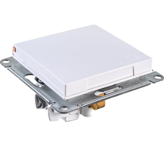 Розетка Systeme Electric W59 AQUA, с заземлением, со шторками, 16А, IP44, белый RS16-152B-1-86