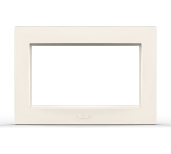 Рамка для 2-ой розетки ELBI Vega Белый без заземления 510-010200-908