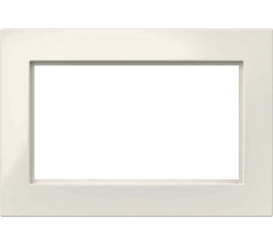 Рамка для 2-ой розетки ELBI Vega Белый без заземления 510-010200-908 1