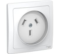 Силовая розетка Systeme Electric BLANCA, С/У, 2Р+N, 32А, 250В, белый BLNSR003231