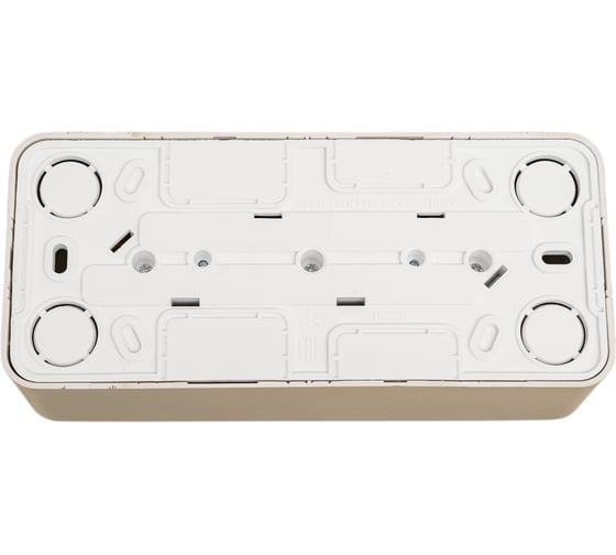 Розетка Systeme Electric BLANCA, О/У, 3-я, с заземлением, без шторок, титан BLNRA010314