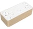 Розетка Systeme Electric BLANCA, О/У, 3-я, с заземлением, без шторок, титан BLNRA010314 4