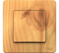 1-клавишный переключатель Systeme Electric BLANCA, С/У, cх.6, 10А, 250B, ясень BLNVS010605