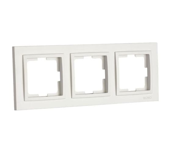3-я рамка MONO ELECTRIC Larissa Слоновая Кость 103-010100-162 1