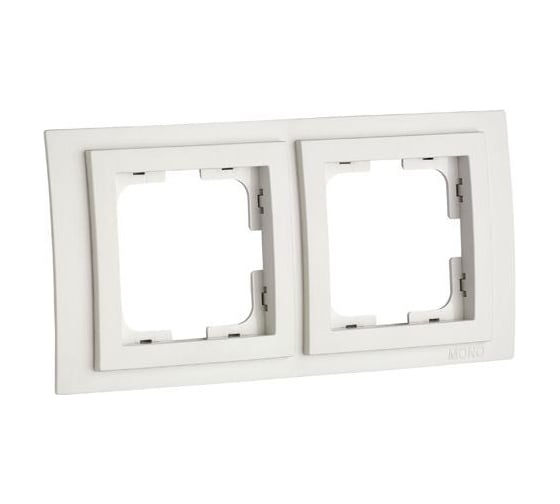 2-я рамка MONO ELECTRIC Larissa Слоновая Кость 103-010100-161