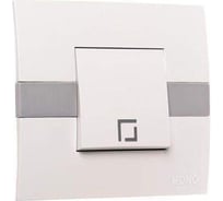 Выключатель 1 клавишный MONO ELECTRIC Eco Зеленый 101-030101-100