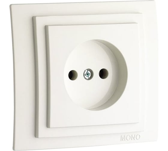 Розетка Mono Electric Larissa б/з Черешня 103-303022-116