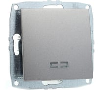 Механизм выключателя 1 клавишного MONO ELECTRIC L / D с подсветкой Антрацит 500-002425-101