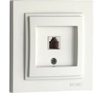 Розетка Mono Electric Despına 2-я Телефонная цифровая (Rj11 Cat3) Слоновая Кость 102-010005-131