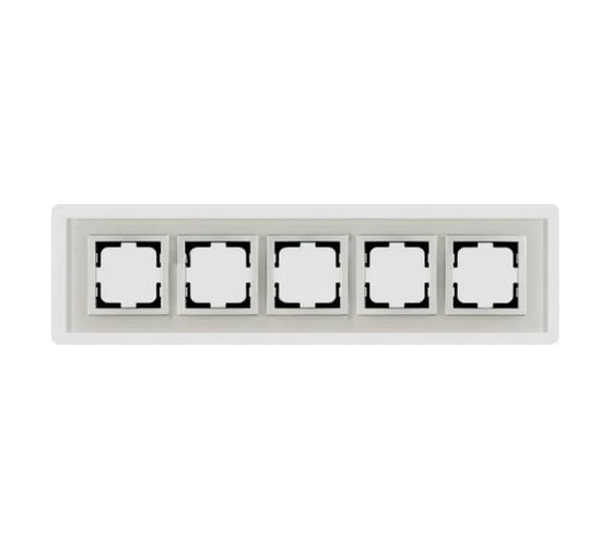 Рамка 5-а Mono Electric STYLE GLASS зеркало 107-700000-164 1