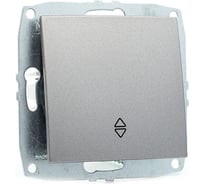 Механизм проходного выключателя 1 клавишного MONO ELECTRIC L / D Антрацит 500-002425-109