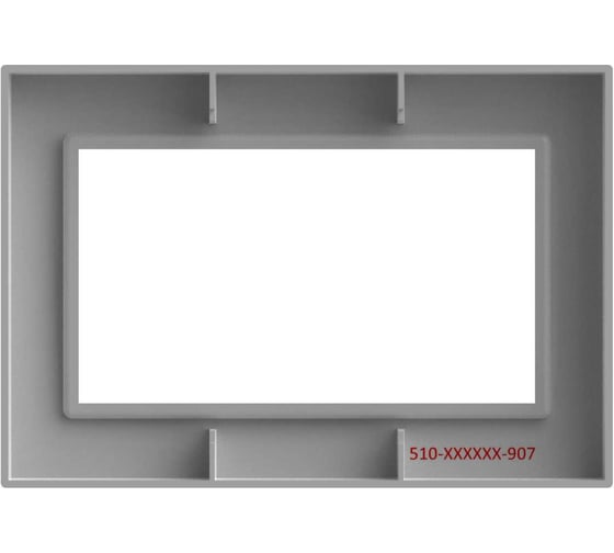 Рамка для 2-й розетки ELBI Vega Белоснежный без заземления 510-015600-908