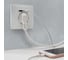 Розетка Jilion 1 гнездо с заземлением с USB, белый 9533166 4