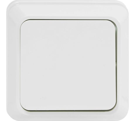 Одноклавишный выключатель Jilion белый 9533400