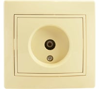 Телевизионная розетка Jilion бежевый 9533185