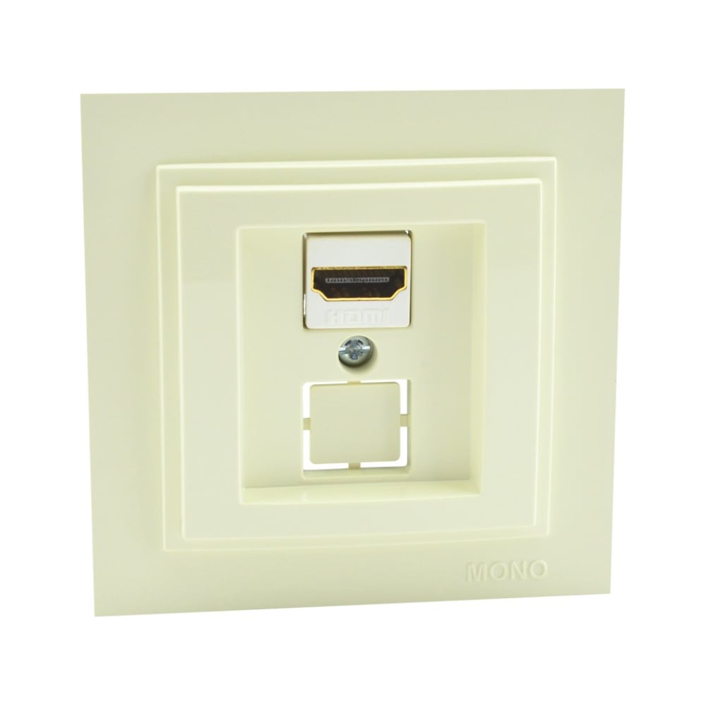 Розетка Hdmi MONO ELECTRIC Despına Слоновая Кость 102-010005-145 ...