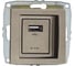 Розетка Usb MONO ELECTRIC L / D Механизм Бронза 500-002305-144 1