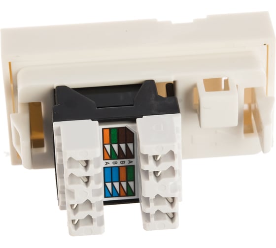 Компьютерная розетка KOPOS RJ-45 Cat. 6E QUADRO QD 45X22.5-RJ45/6_HB