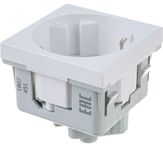 Розетка KOPOS QUADRO белая 16 A, 250 V AC QS 45X45 BB QS 45X45_HB