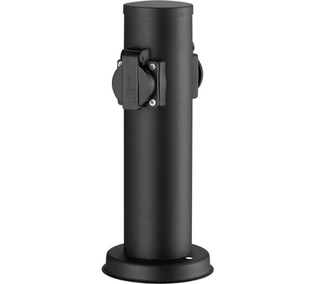 Садовая влагозащищенная розетка на столбике Lummondo Teknik SS01 black