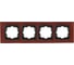 Рамка 4-я MONO ELECTRIC Larissa Черешня 103-303000-163 1