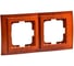 Рамка 2-я MONO ELECTRIC Larissa Черешня 103-303000-161 1