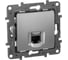 Розетка Legrand компьютерная RJ45 категория 5e UTP Legrand Etika алюминий 672441 3