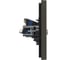 Двойная розетка TV+RJ45 IEK FORTEPIANO категория 6 FP337 серый FP-AK20-2-K03 3