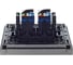 Розетка компьютерная 2-местная IEK FORTEPIANO RJ45 категория 6 FP534 сталь FP-K20-2-K46 4