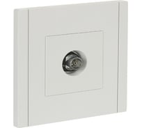 Розетка TV оконечная IEK FORTEPIANO FP228 белый FP-A10-O-K01