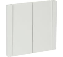 Выключатель 2-клавишный IEK FORTEPIANO 10А FP205 белый FP-V20-0-10-1-K01