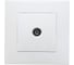 Розетка Smartbuy телевизионная белая "Вега" SBE-08w-S1-TV 1