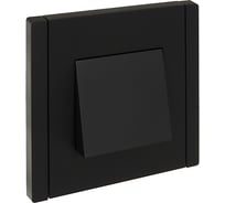 Вывод кабеля IEK FORTEPIANO FP142 черный FP-VK10-0-K02