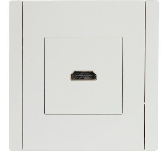Розетка HDMI IEK FORTEPIANO FP240 белый FP-H10-K01