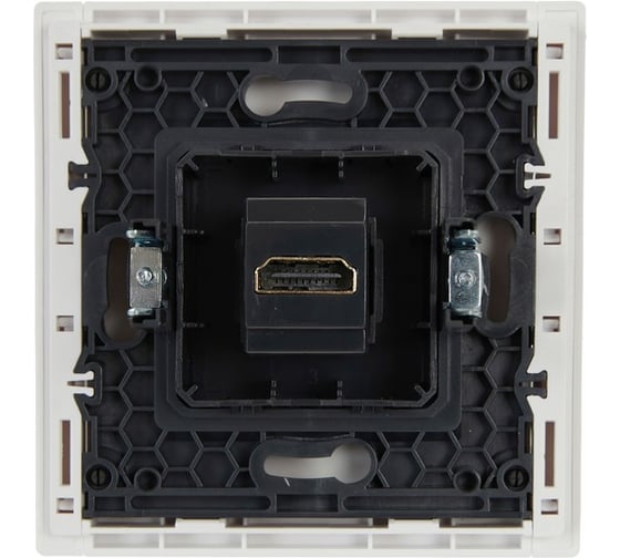 Розетка HDMI IEK FORTEPIANO FP240 белый FP-H10-K01