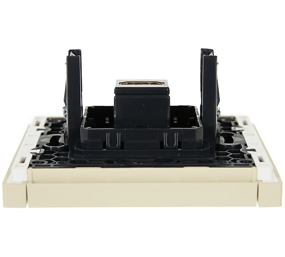 Розетка HDMI IEK FORTEPIANO FP440 ваниль FP-H10-K10