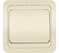 Выключатель 1-клавишный Smartbuy 10А бежевый, керамика "Марс" SBE-02i-10-SW1-0-c