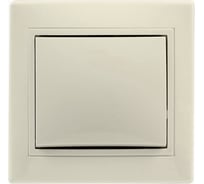 Выключатель 1-клавишный Smartbuy 10А бежевый "Венера" SBE-01i-10-SW1-0-c