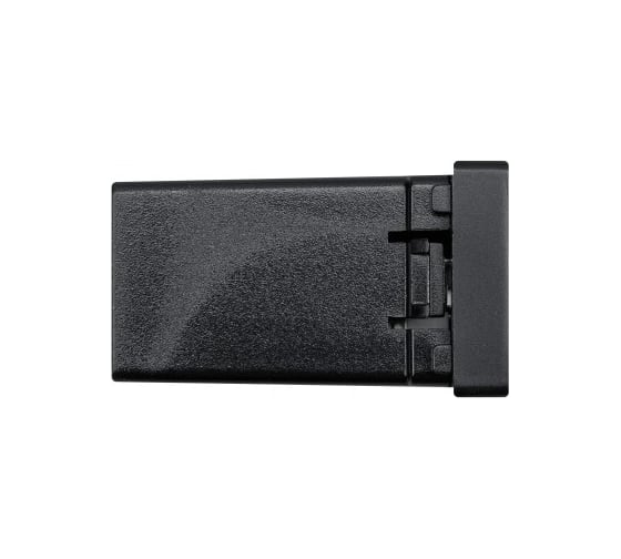Модуль в рамку Sibling 2 USB-порта 2.4A черный (1/2) 00-01018390