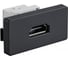 Модуль в рамку Sibling HDMI черный (1/2) 00-01018395 1