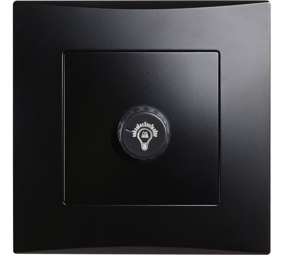 Светорегулятор (диммер) Smartbuy 1100Вт черный "Вега" SBE-08b-D-0 1