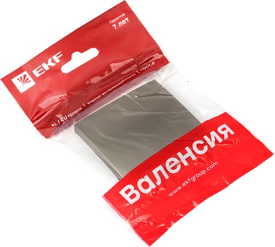 Лицевая панель 1-клавишного выключателя EKF PROxima Валенсия,10А, кашемир ESV10-L-021-40