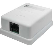 Компьютерная розетка SUPRLAN 8P8C (RJ-45), UTP, Cat.5e, 1 порт (DIY) 10-0307-1