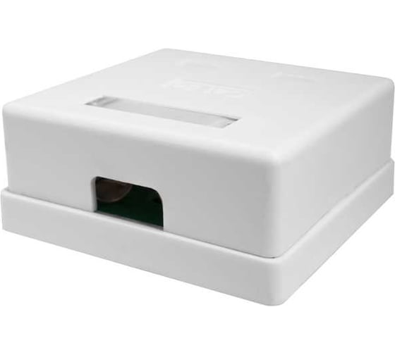 Компьютерная розетка SUPRLAN 8P8C (RJ-45), FTP, Cat.5e, 2 порта (DIY) 10-0308-1