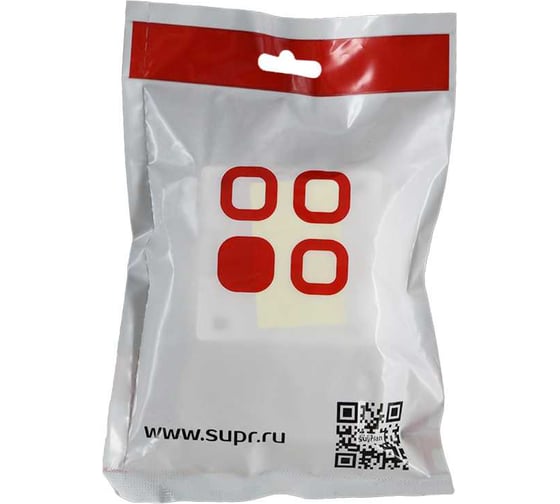 Компьютерная розетка SUPRLAN 8P8C (RJ-45), FTP, Cat.5e, 2 порта (DIY) 10-0308-1