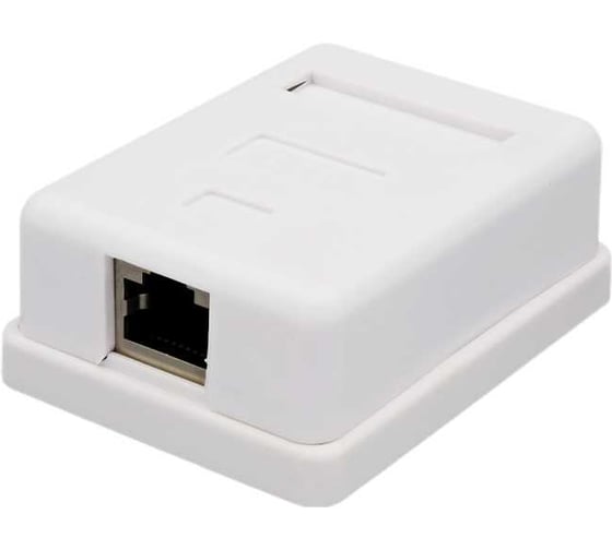 Компьютерная розетка SUPRLAN 8P8C (RJ-45), FTP, 5е, 1 порт (DIY) 10-0354-1