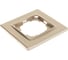 Одноместная рамка NILSON золото Alegra metallic 25150091 2